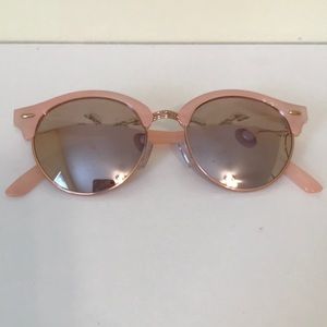 ✰rose gold sunglasses
